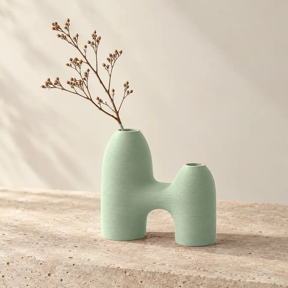 Ảnh minh họa AI: Bình vòm Arch — Xanh sage